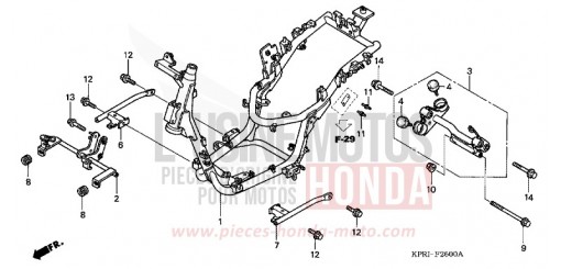 CARROSSERIE DE CHASSIS SH1501 de 2001